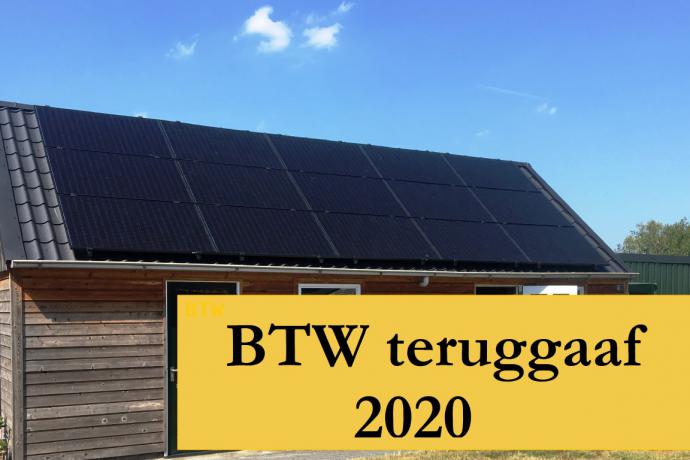 De nieuwe KOR 2020 - BTW teruggave zonnepanelen
